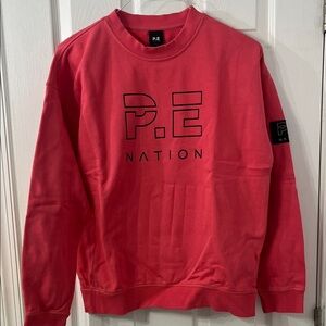 P.E Nation Bold Crewneck Sweatshirt.size Small oversized